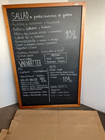 776851-2 Large menu board 180x120 cm