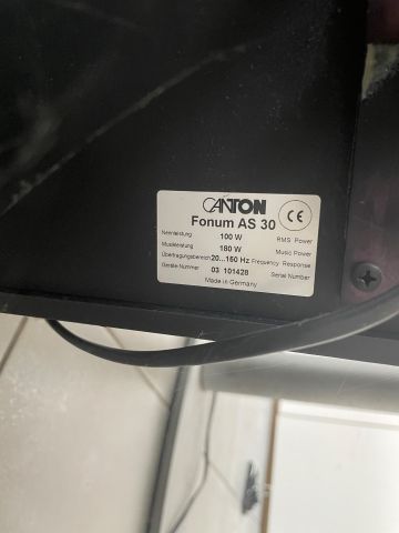 877264-22 PA Speaker with amplifier and bass