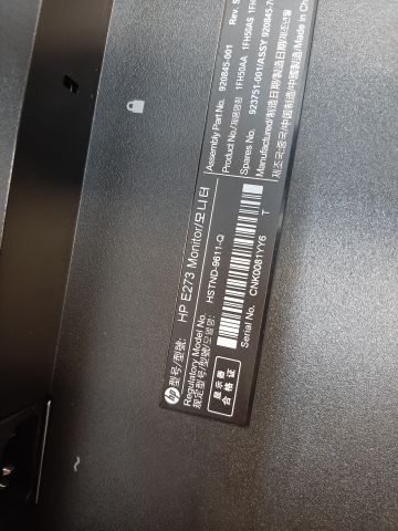 805071-6 27 "Monitor - HP E273