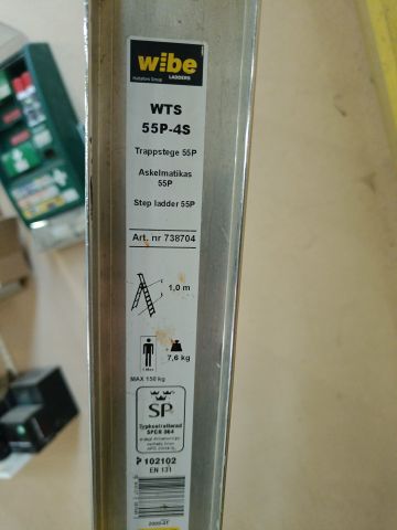 826451-8 Stair ladder Wibe