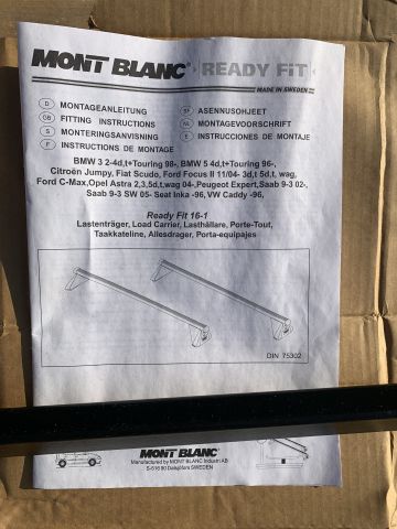 866433-4 Roof racks - Mont Blanc