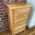 877298-1 Side benches / Chests of drawers in wood 2 pcs