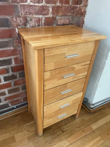 877298-1 Side benches / Chests of drawers in wood 2 pcs