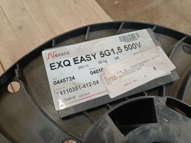 826487-4 Cable reel Nexans 5G1.5