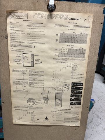 895123-5 Centipede Cabaret arcade game