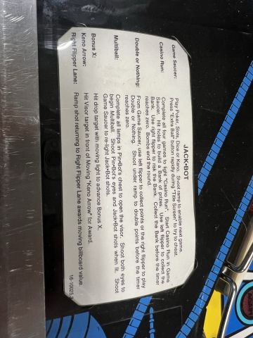 895134-10 Pinball Jackbot -1995