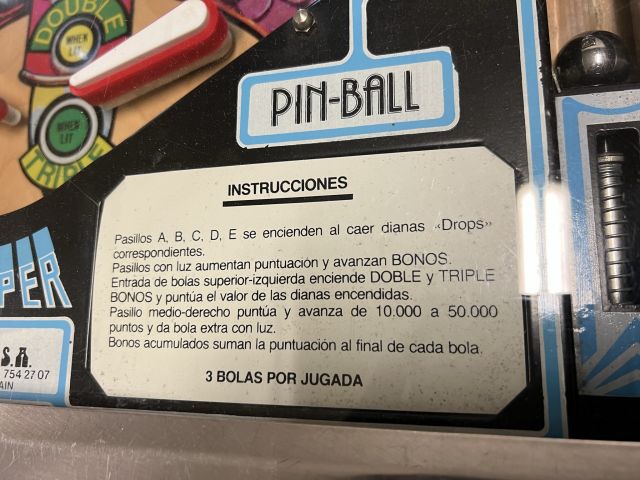 895156-9 Pinball Odin - 1985
