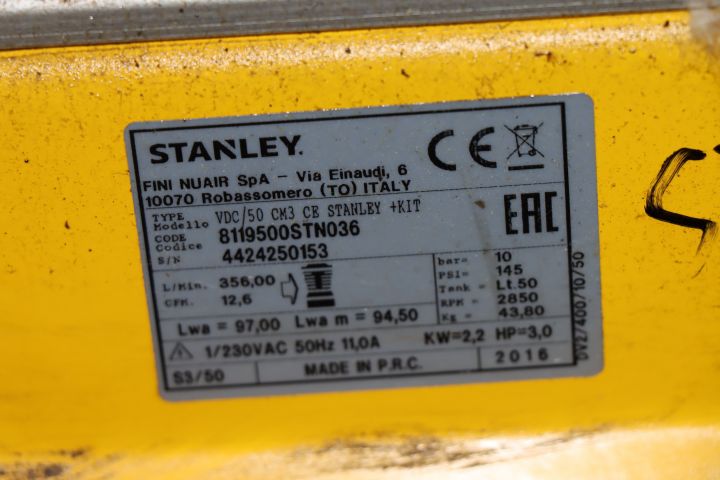 659421-3 Stanley VDC / 50 compressor