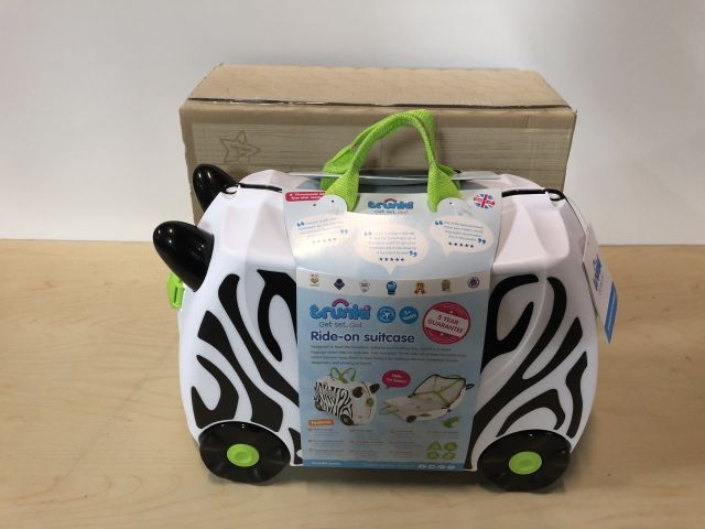 894650-1 1 Suitcase Trunki Zimba the Zebra