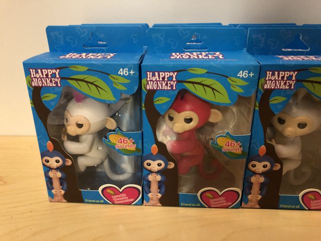 896160-4 21st Happy Finger Monkey