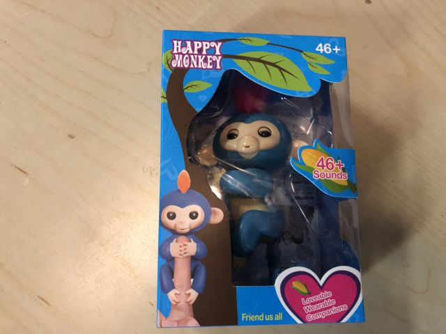 896160-5 21st Happy Finger Monkey