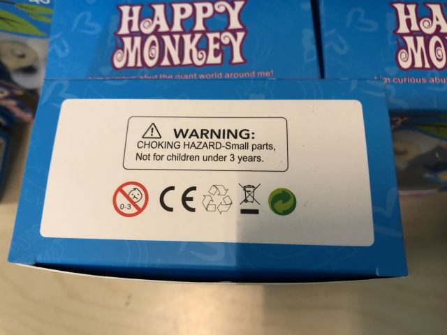896160-8 21st Happy Finger Monkey