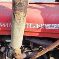 896340-17 Massey Ferguson 35 Tractor with front loader and spring harrow