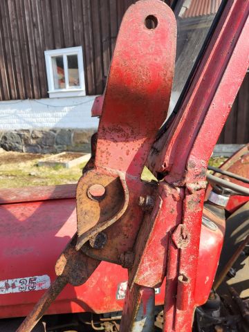 896340-20 Massey Ferguson 35 Tractor with front loader and spring harrow