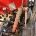 896340-33 Massey Ferguson 35 Tractor with front loader and spring harrow