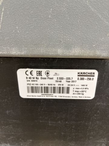 894866-5 Cleaning machine Kärcher B40 - 2017 - 543h (Remarks)