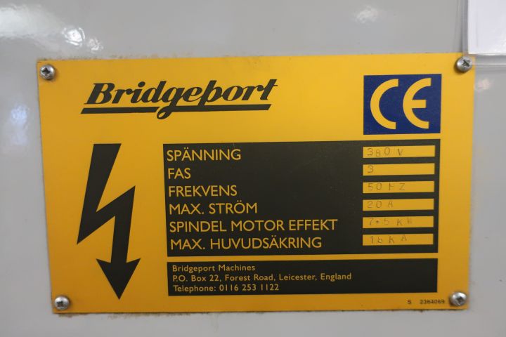 898682-22 CNC multipurpose, Bridgeport VMC 500 16 -96