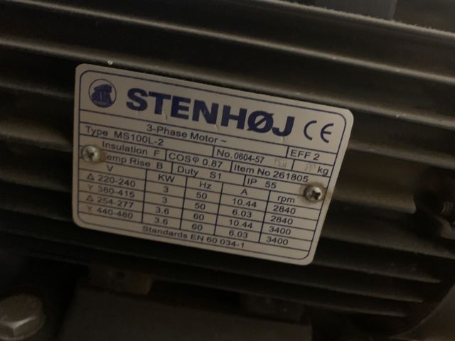 876668-3 Compressor Stenhöj MS100L-2