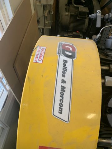 876670-10 High pressure compressor Bellis & Morcom R25H-AL