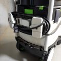 874539-4 Vacuum cleaner - Festool CT 33 LE with working position and accessories