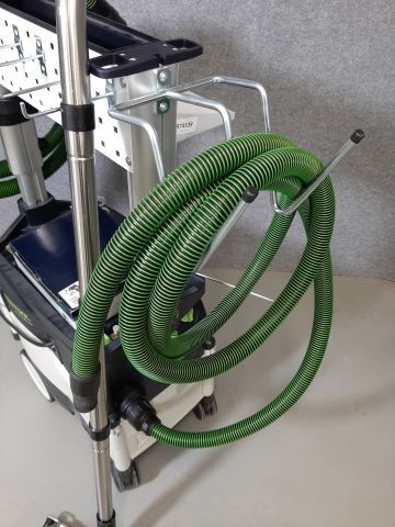 874539-7 Vacuum cleaner - Festool CT 33 LE with working position and accessories