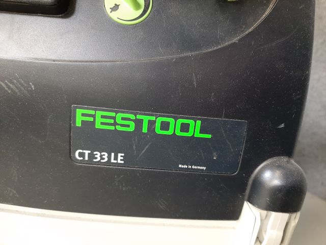 874539-9 Vacuum cleaner - Festool CT 33 LE with working position and accessories