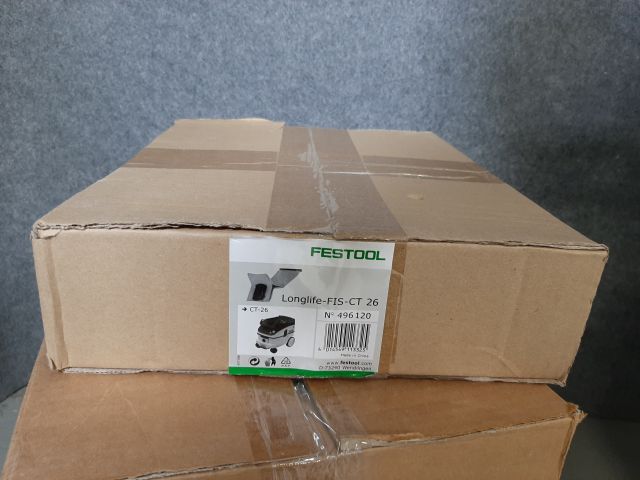 874539-17 Vacuum cleaner - Festool CT 33 LE with working position and accessories