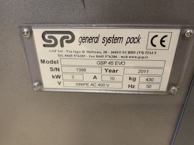 899857-5 Packing machine Flow pack GSP 45 EVO