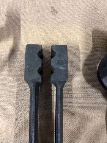 776871-4 10 mixed wrought iron rods