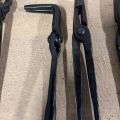 776871-7 10 mixed wrought iron rods