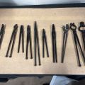 776871-9 10 mixed wrought iron rods