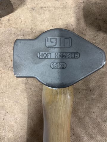 776888-2 3 pcs hand forged Hofi hammer