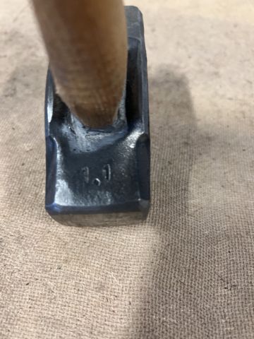 776888-6 3 pcs hand forged Hofi hammer