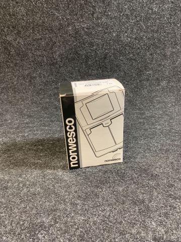 900180-2 Wall socket Norwesco 470055 with earth fault circuit breaker, black