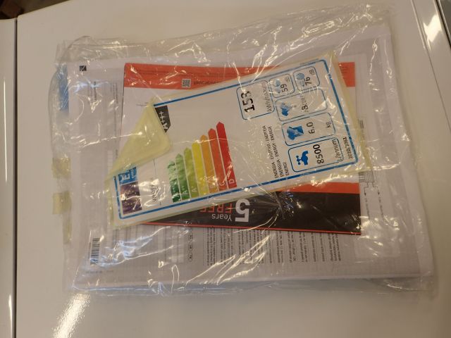 861621-21 Washing machine top fed 6 kg