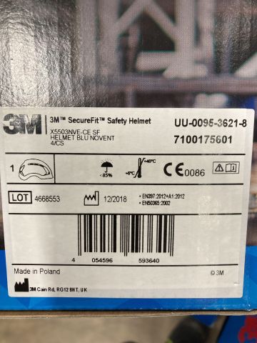 899908-3 Protective helmet 3M SecureFit X5500 blue