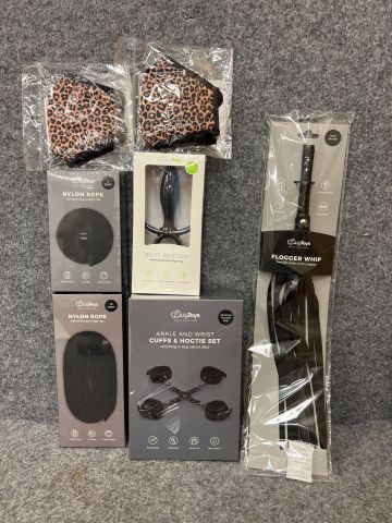 900435-1 Adult Toys, Bondage Set, Cuffs & Hogtie