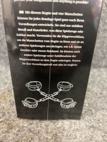 900435-5 Adult Toys, Bondage Set, Cuffs & Hogtie