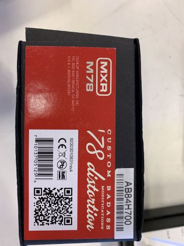 888427-3 Dist pedals 3rd BlackSheep, MXR, Dunlop