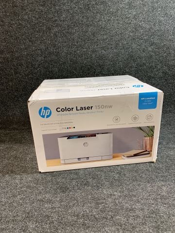 Color Laser Printer Hp Color Laser 150nw Ps Auction We Value The Future Largest In Net Auctions