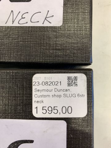 888419-2 Pickups 3rd Seymour Duncan Slug