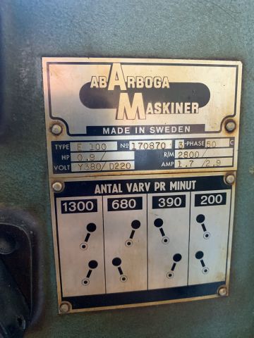 892516-5 Pillar drill Arboga Machinery E100