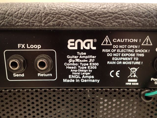 861641-10 Amplifier Gig Master 30 ENGL