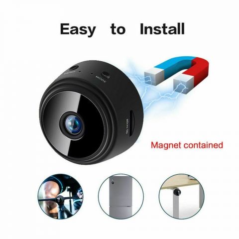 900901-13 3 mini surveillance camera, Wifi, 1080P, DVR, Remote control, Night vision- free shipping