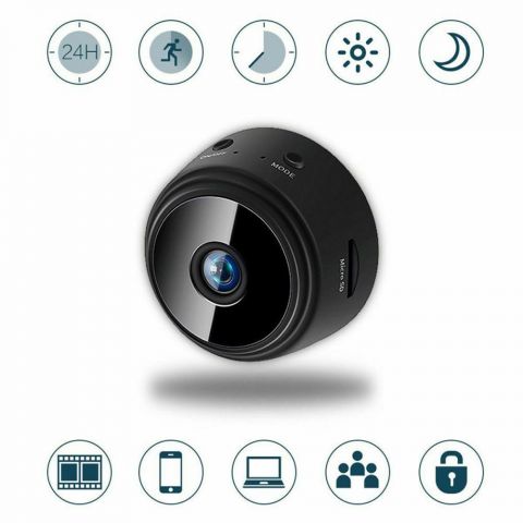 900901-18 3 mini surveillance camera, Wifi, 1080P, DVR, Remote control, Night vision- free shipping