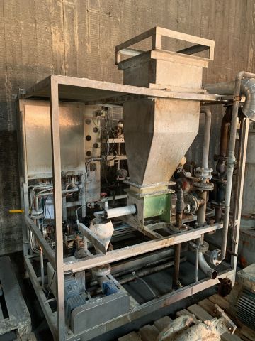 892568-7 Starch cooker with stainless steel tank