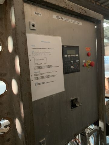 892568-9 Starch cooker with stainless steel tank