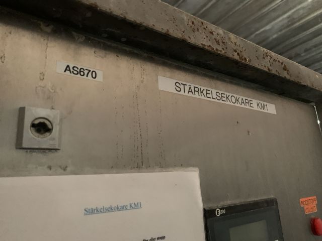 892568-11 Starch cooker with stainless steel tank