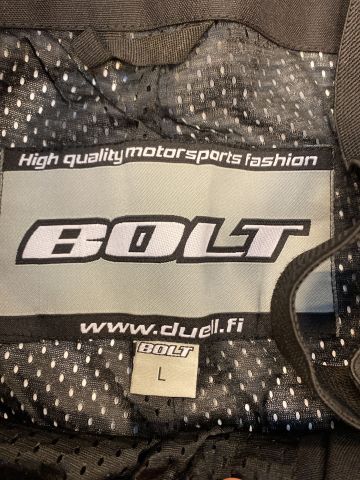 901137-4 Pants Brand Bolt Model Atv mud black Size L - Shipping included