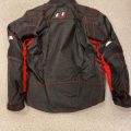 901203-4 Motorcycle jacket with Brand Icon Model wireform red Size sm - Shipping included